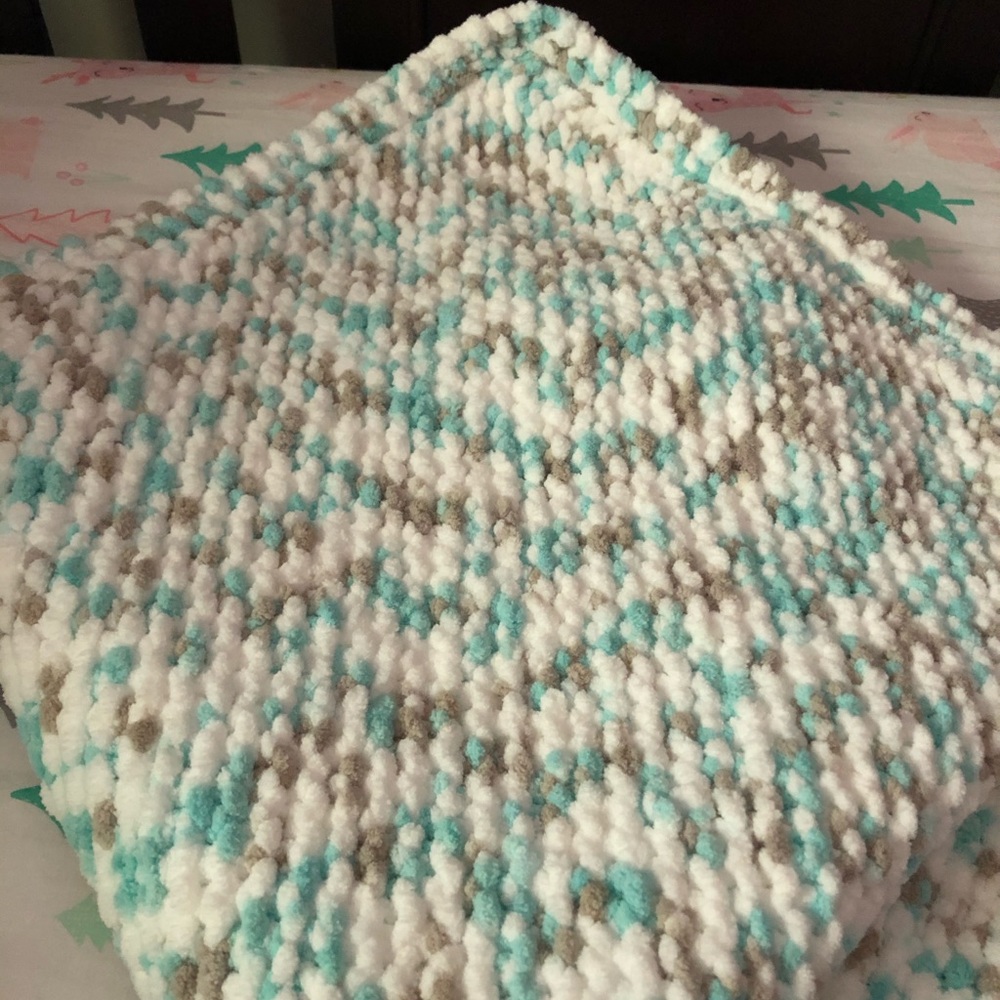 Knitted Baby Blanket